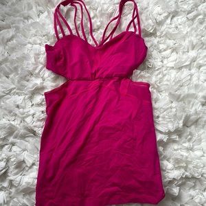 Hot pink Lululemon Tank Top